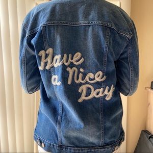 madewell have a nice day jacket